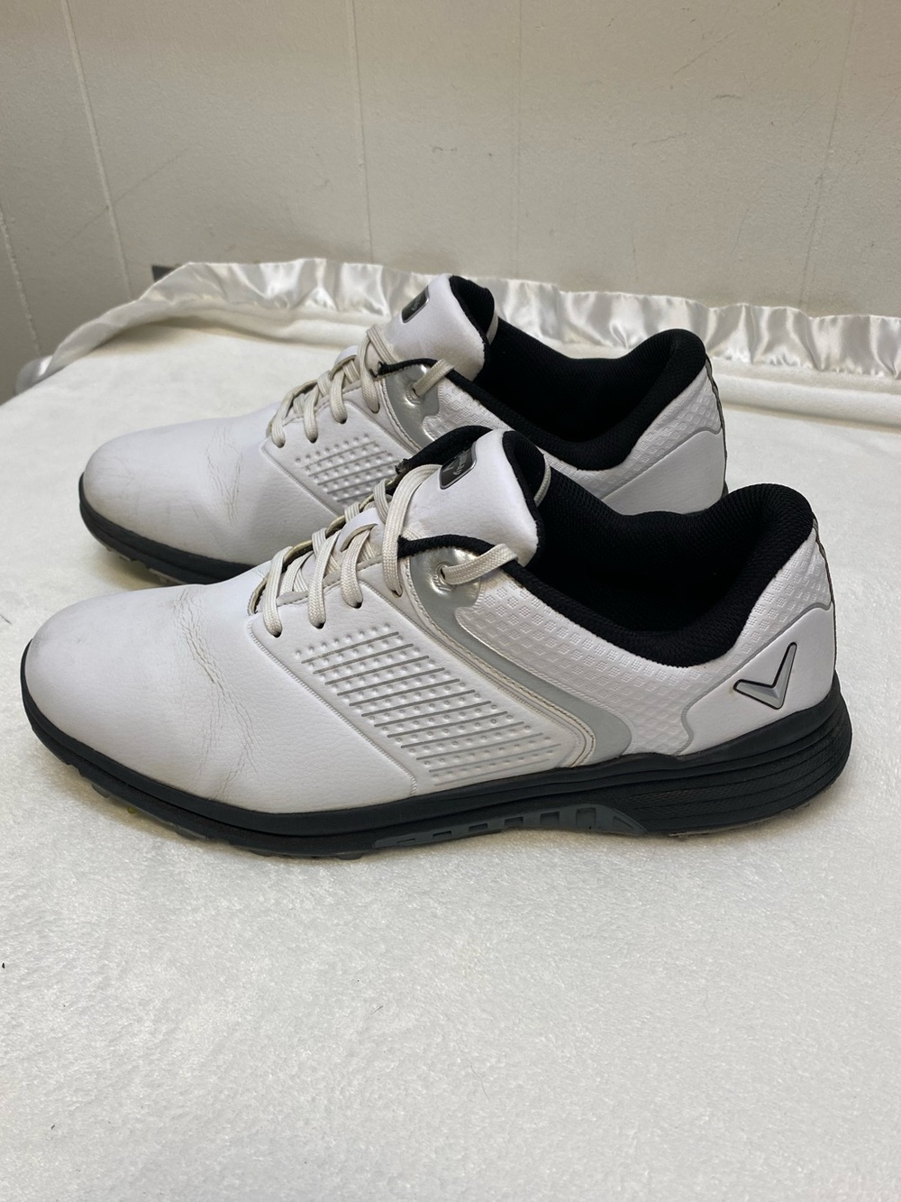 Callaway Men's Solana TRX white Golf Shoes, CG120WT men’s size 11